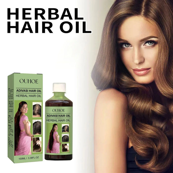 Herbal Hair Oil Rosemary Hair Regrowth Anti Dandruff Hair Loss Thicken Nourishing Scalp Treatment Serum Products Beauty Health